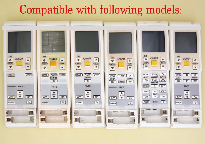 CHOUBENBEN Replacement Remote Control for Daikin FTXS15LVJU FTXS12LVJU FTXS09LVJU FTXL15QMVJU FTXL12QMVJU FTXL09QMVJU ARC452A3 FTXS20J2V1B FTXS25J2V1B FTXS35J2V1B FTXS42J2V1B Room Air Conditioner - Image 2